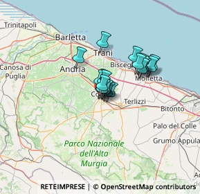 Mappa Km. 33.300, 70033 Corato BA, Italia (8.135)