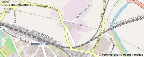 Mappa Benevento