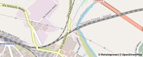 Mappa Benevento