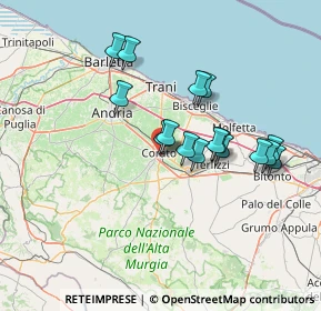 Mappa Via Gobetti, 70033 Corato BA, Italia (13.11875)