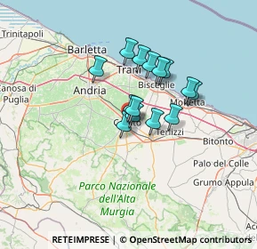Mappa Via Cesare Cantù, 70033 Corato BA, Italia (9.61714)