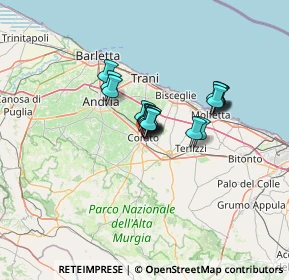 Mappa Via Cesare Cantù, 70033 Corato BA, Italia (8.35722)