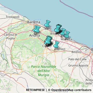 Mappa , 70033 Corato BA, Italia (7.8995)