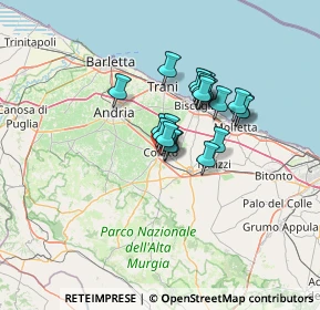 Mappa , 70033 Corato BA, Italia (9.698)