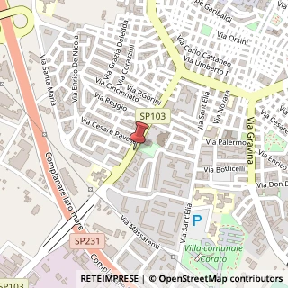 Mappa Via Castel del Monte, 115B, 70033 Corato, Bari (Puglia)