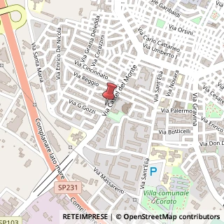 Mappa Via Castel del Monte, 150, 70033 Corato, Bari (Puglia)