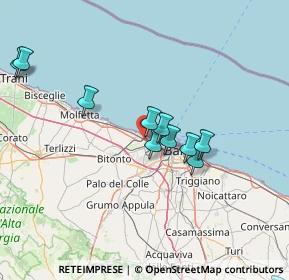 Mappa Vico XX Macchie, 70128 Bari BA, Italia (18.39167)