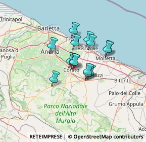 Mappa SP 2, 70033 Corato BA (9.40214)