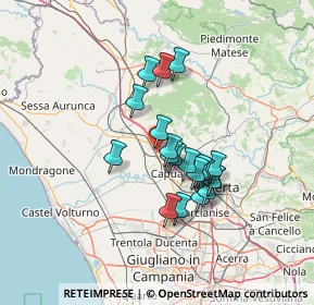Mappa CAP, 81041 Vitulazio CE, Italia (11.219)