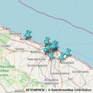 Mappa Strada dello Speziale, 70132 Bari BA, Italia (9.52077)
