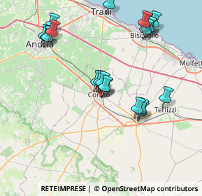 Mappa Via Turati, 70033 Corato BA, Italia (8.7285)