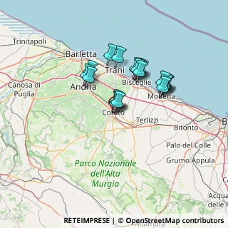 Mappa Via Don Giovanni Minzoni, 70033 Corato BA, Italia (11.28684)