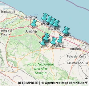 Mappa Via Turati, 70033 Corato BA, Italia (9.58857)