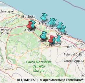 Mappa Via Turati, 70033 Corato BA, Italia (9.915)