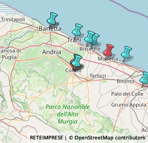 Mappa Via Turati, 70033 Corato BA, Italia (13.95727)