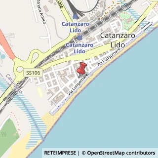 Mappa Via Lungomare Stefano Pugliese, 81, 88100 Catanzaro, Catanzaro (Calabria)