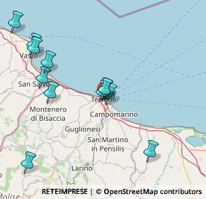 Mappa Via Enrico de Nicola, 86039 Termoli CB, Italia (17.63417)