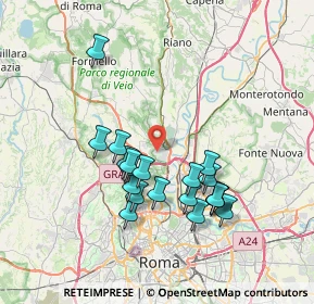 Mappa Via Trasaghis, 00188 Roma RM, Italia (7.034)