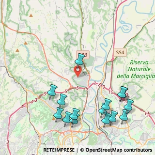 Mappa Via Trasaghis, 00188 Roma RM, Italia (5.56133)