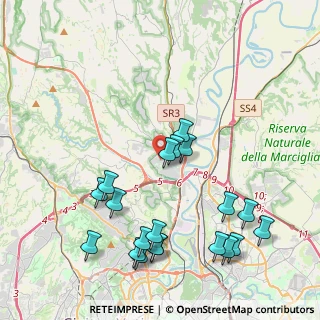 Mappa Via Trasaghis, 00188 Roma RM, Italia (4.942)
