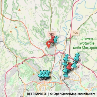 Mappa Via Trasaghis, 00188 Roma RM, Italia (5.306)