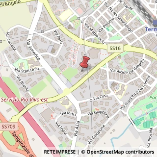 Mappa Traversa via Madonna delle Grazie, 34, 86039 Termoli, Campobasso (Molise)
