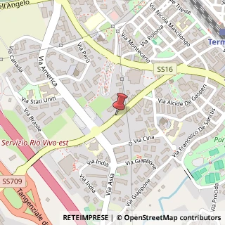 Mappa Via Madonna delle Grazie, 63, 86039 Termoli, Campobasso (Molise)