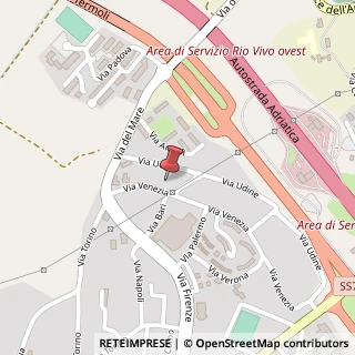 Mappa Via Venezia, 116, 86039 Termoli, Campobasso (Molise)