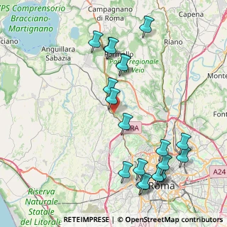 Mappa Via Domenico Falcioni, 00123 Roma RM, Italia (10.0235)
