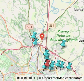 Mappa SS 4, 00100 Roma RM (5.11154)