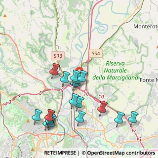 Mappa Via Salaria km 25.350, 00015 Monterotondo RM, Italia (4.66444)
