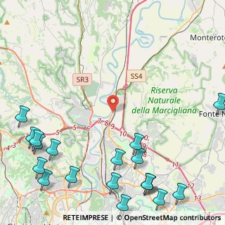 Mappa Via Salaria km 25.350, 00015 Monterotondo RM, Italia (7.276)