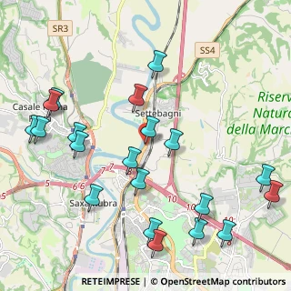 Mappa Via Salaria km 25.350, 00015 Monterotondo RM, Italia (2.637)