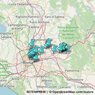 Mappa Via Palombarese km 22.300, 00012 Roma RM, Italia (11.6245)