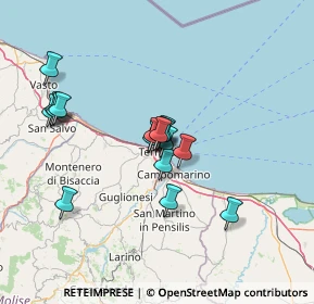 Mappa Via Caduti Lavoro, 86039 Termoli CB, Italia (12.35188)