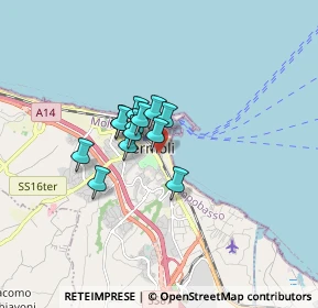 Mappa Via degli Ormeggi, 86039 Termoli CB, Italia (1.02846)