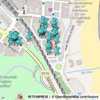 Mappa Via degli Ormeggi, 86039 Termoli CB, Italia (0.11154)