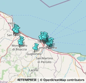 Mappa Via degli Ormeggi, 86039 Termoli CB, Italia (10.44)