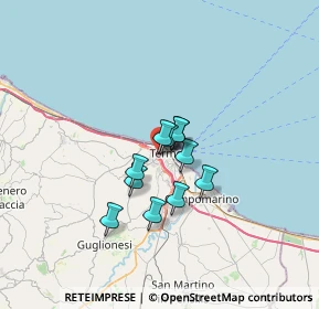 Mappa Via Stati Uniti, 86039 Termoli CB, Italia (4.25545)