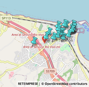 Mappa Via Stati Uniti, 86039 Termoli CB, Italia (0.9075)