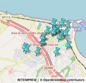 Mappa Via Stati Uniti, 86039 Termoli CB, Italia (0.7285)