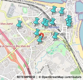 Mappa Via Panama, 86039 Termoli CB, Italia (0.47846)