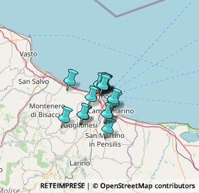 Mappa Via Panama, 86039 Termoli CB, Italia (6.5175)