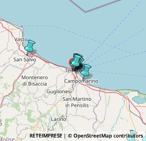 Mappa Via Panama, 86039 Termoli CB, Italia (13.91917)