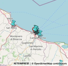 Mappa Via Panama, 86039 Termoli CB, Italia (33.4055)