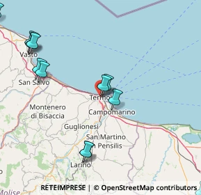Mappa Via Panama, 86039 Termoli CB, Italia (25.78929)