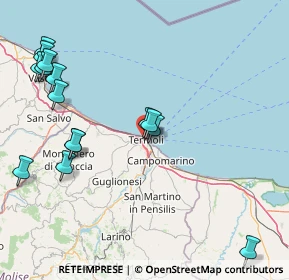 Mappa Via Panama, 86039 Termoli CB, Italia (20.72333)