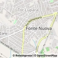 Hartă Fonte Nuova