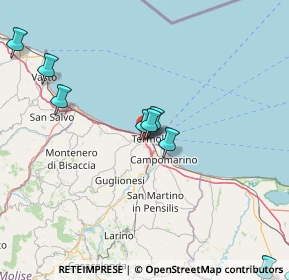 Mappa Via Del, 86039 Termoli CB, Italia (25.97)