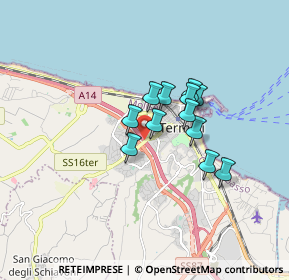 Mappa Via Del, 86039 Termoli CB, Italia (1.21167)